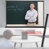 BEWEGNLNHK Manual Pull Up Projector Screen 20" 30" 40" 50" Portable Projection Screen, Tabletop Movies Screen for Home Theater Office Travel Camping(20inch 16:9) view 3