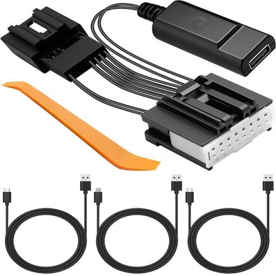 Dashcam Power Adapter (16-pin Type A) Compatible with Ford F150 Bronco Explorer Mustang and More Models, Dash Cam Adapter Connect to Rearview Mirror