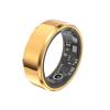 UEGFSIJRF Sleep Fitness Tracker,Smart Ring Health Tracker Ip68 Waterproof Temperature Monitoring Pedometers Multifunctional Wearable for Outdoor Sports(Gold,#12) view 1