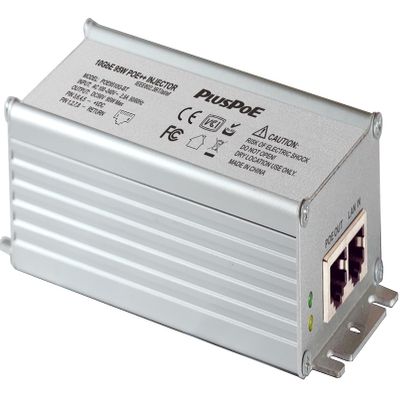 2.5Gb PoE++ Injector 90W, 100/1000Mbps/2.5 Gigabit Rate Auto-Adaptive, IEEE802.3BT /802.3at / 802.3af Compliant, Aluminum Case, Up to 95W POE Power Injector Replace for TRENDnet TPE-215GI