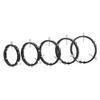90/100/110/120/130mm 3-Point Fixation Ring Astronomical Telescope Photography Accessories(Black 90mm) view 4