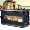 LIEOWYD 9000W Pure Sine Wave Inverter 12v DC to 220v AC Car Converter Power Inverter with Dual Voltage Display Suitable for Vehicles Air Pump 2.5P Air Conditioner view 1