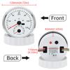 ARTILAURA 110mm 4-3/8" GPS Speedometer with Tachometer Boat 120 MPH Speedometer 8000RPM Tacho AUTO Gauge Waterproof for Marine AUTO Car Truck(White) view 4