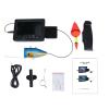 Video Fish Finder 4.3 Inch LCD Monitor 1000TVL Underwater Fishing Camera Kit 12PCS LED IR Lights for Winter Ice Lake Sea Fishing for Fish Discovery (Black F008G) view 4