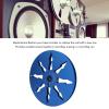 1/4 7 Inch Empty Tape Reel, 8 Hole 7inch Open Reel Sound Tape Empty Reel, Aluminum Alloy Empty Tape Reel Recording Take Up Reel for ReVox Studer (Blue) view 2