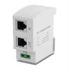 CERRXIAN Ethernet Surge Protector Gigabit PoE DIN Rail RJ45 Network Surge Protector LAN Network CAT5/CAT6 Thunder Arrestor for Surveillance Systems 5V / PoE 48V (36mm DIN-Rail mounting) view 1