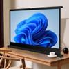 BEWEGNLNHK Small Projector Screen 20/30 Inch Home Theater Projection Screen Portable Tabletop Screen Retractable Movies Screen Floor Standing/Table Top(40inch 16:9) view 3