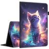 Case for 6.8" Kindle Paperwhite (11th Gen-2021) and Kindle Paperwhite Signature Edition, Light Shell Cover with Auto Wake/Sleep for Kindle Paperwhite 2021 E-Reader Cosmic Space Kitten view 1