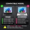 BROPGOD Laptop Privacy Screen for 13inch Surface Pro 11/10/9/8/X, Removable Computer Screen Anti-Spy Filter Shield for Microsoft Surface Pro 13in view 2