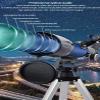 70Mm Portable Refractor Telescope - Fully-Coated Glass Optics 400Mm Focal Length Maximum Magnification 300 view 2