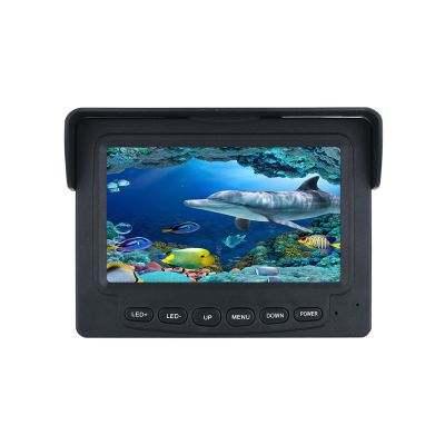 4.3" Inch 1000tvl Underwater Fishing Video Camera Kit 12 PCS LED IR Lights Video Fish Finder Lake Under Water Fish Camera for Fish Discovery