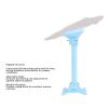 Alloy Steel Satellite Roof Mount Adjustable Wall Mount Bracket Replacement for Internet Kit view 3