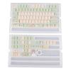 112 Key PBT Keycap Set for Mechanical Keyboards - Ergonomic Keycap Set with Puller, Mechanical Keyboard Keycap Compatibility for 61/87/104 Layouts view 1