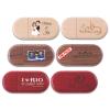 2GB 200Pcs Personalized Wooden USB 2.0 Flash Drive with Linen Bags, Bulk Handmade Custom Wood Thumb Drives, Engraved Your Logo & Text on Memory Sticks for School/Wedding/Corporate Gifts/Photography view 1