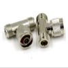 1PC Compatible With 3 Way Connector N Male Jack To 2 N Female Triple T In RF Adapter Outdoor/Indoor Antenna/Signal Repeater N Male Connector view 1