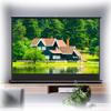 BEWEGNLNHK 20 30 40 50Inch Mobile Projector Screen Manual Pull Up Projection Screen Portable HD 4K Movie Screen, Outdoor Movie Projection Screen Pull-Out Style(30inch 16:9) view 1