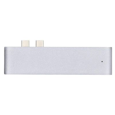 7 in 1 Type C 4K Card Reader Hub, USB3.1 Docking Station, High Speed 10Gbps Data Transfer, Aluminum Alloy Material, Type C Ports, Anti Scratch Long Life Design, for
