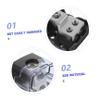 1set Way Car Audio Distribution Block Power Distributor Ground Cable Compatible Car Models Easy Installation view 3