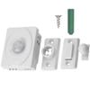 Klanata 12V Infrared PIR Motion Sensor Light Switch, 140 Wide View Angle with 3~5m Sensing Distance, Automatic On Off Wall Switch for Outdoor Sidewalks, Gardens, and Pathways view 1