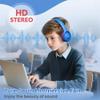 acer Kids Headphones - Over-Ear 85/94dB Volume Limiter, 3.5mm Jack Foldable Stereo Sound Headset for Toddlers Girls Boys Travel Learning Entertainment Tablet Kindle iPad PC,Blue Red, HK03 view 4