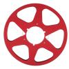 1/4 10 Inch Empty Tape Reel, 6 Holes Open Reel Audio Tape Empty Reel Aluminum Reel Tape Reel, Sound Tape Takeup Reel for Opening Machine Part view 1