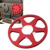 1/4 10 Inch Empty Tape Reel, 6 Holes Open Reel Audio Tape Empty Reel Aluminum Reel Tape Reel, Sound Tape Takeup Reel for Opening Machine Part view 3