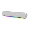 CREATIVE Sound Blaster GS3 Compact RGB Gaming Soundbar with SuperWide Technology, Powered by USB, Bluetooth 5.4, Headphone Port Sports, for PC and Mac (White) view 1