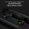 CREATIVE Sound Blaster GS3 Compact RGB Gaming Soundbar with SuperWide Technology, Powered by USB, Bluetooth 5.4, Headphone Port Sports, for PC and Mac (White) view 3