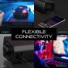 CREATIVE Sound Blaster GS3 Compact RGB Gaming Soundbar with SuperWide Technology, Powered by USB, Bluetooth 5.4, Headphone Port Sports, for PC and Mac (White) view 4
