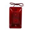 12V 15W Wired Strobe Siren, Alarm System, Sound Alarm Strobe Flashing Red Light 120dB for Home Security view 1