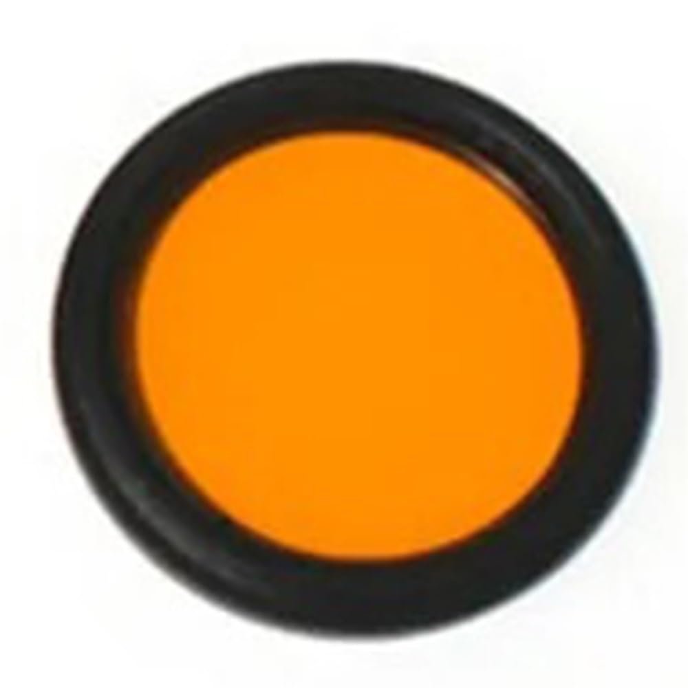 5PCS M48*0.75mm Optical Telescope Accessories 2 Inches Planet Color Lens(Orange)