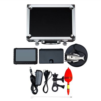 5 Inch Video Fish Finder Fishing Camera Suitcase Full HD 1080P Winter Ice Fishing 12 IR Infrared Lamp On/Off Fishfinder for Fish Discovery (Color : with 16G Card)