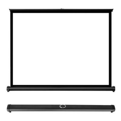 BEWEGNLNHK Mobile Tabletop Projection Screen 20 Inch 30 Inch 40 Inch 50 Inch Home Theater Projector Screen Retractable Projection Screen Portable Video Screen(30Inch (16:9))