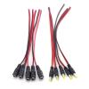 10pcs DC Female Male Power Supply Cord Cable 12V 24V Wire Connecters Jack Adapter Compatible With CCTV Camera L Strip Lights Plug(10PCS Male) view 1