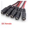 10pcs DC Female Male Power Supply Cord Cable 12V 24V Wire Connecters Jack Adapter Compatible With CCTV Camera L Strip Lights Plug(10PCS Male) view 3