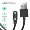 BabyValley Compatible with lluvygoez X13/CHENSIVE X13 Bone Conduction Headphones,USB Charger Cord Replacement Magnetic Charging Cable for lluvygoez X13/CHENSIVE X13 Headphone (Black) view 4