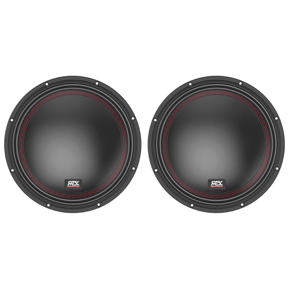Audiosavings Bundle: (2) 5510-44 10" 800 Watt Peak/400 Watt RMS DVC 4-ohm Car Audio Subwoofer Sub (2 Items)