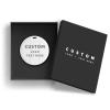 Custom Round Card USB Drive, 50 Pack Personalized USB Flash Drive with Company Logo, High-Speed USB 2.0 Perfect for Students and Businesses (4G,with Gift Box) view 1