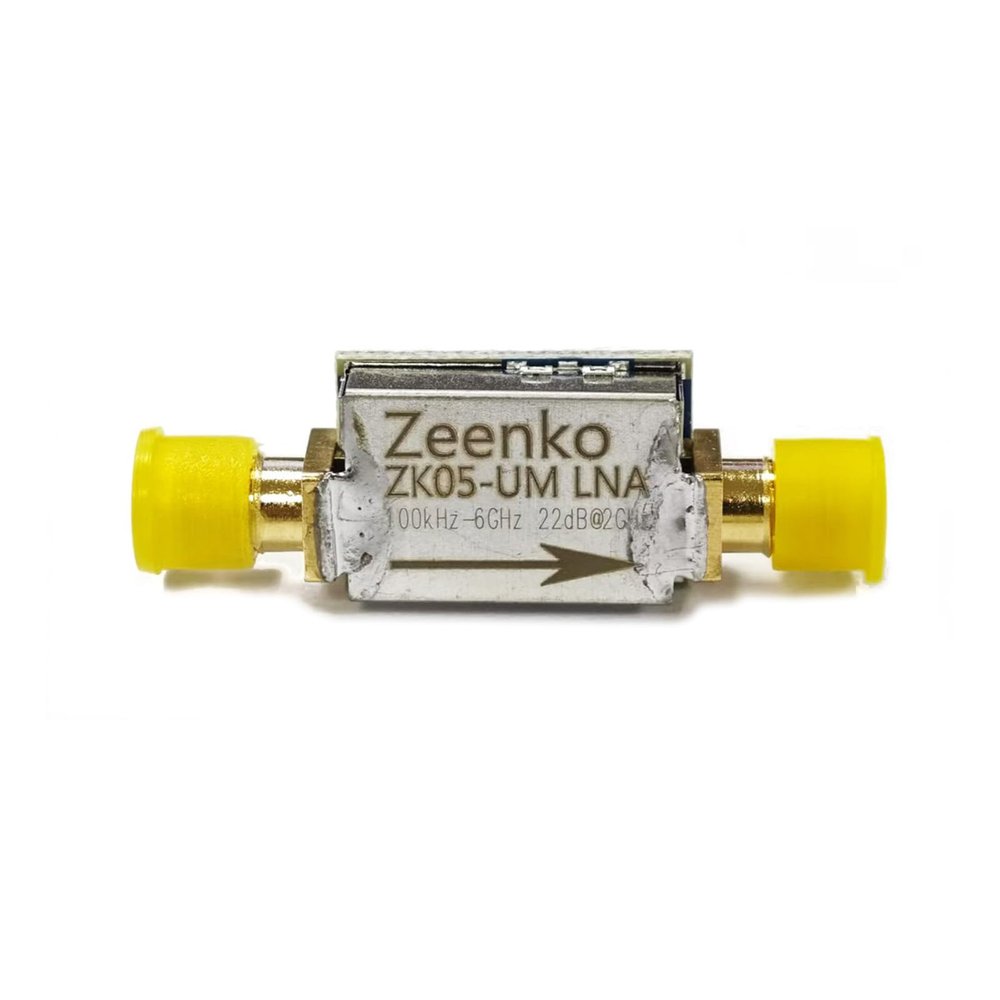 AURSINC ZK09-UM LNA Low Noise Amplifier, 100kHz-10GHz, Ultra-broadband, Low Noise, Good Flatness, 21dB@2GHz Gain, USB Interface Powered, for TinySA Ultra, RF & Software Defined Radio (SDR)