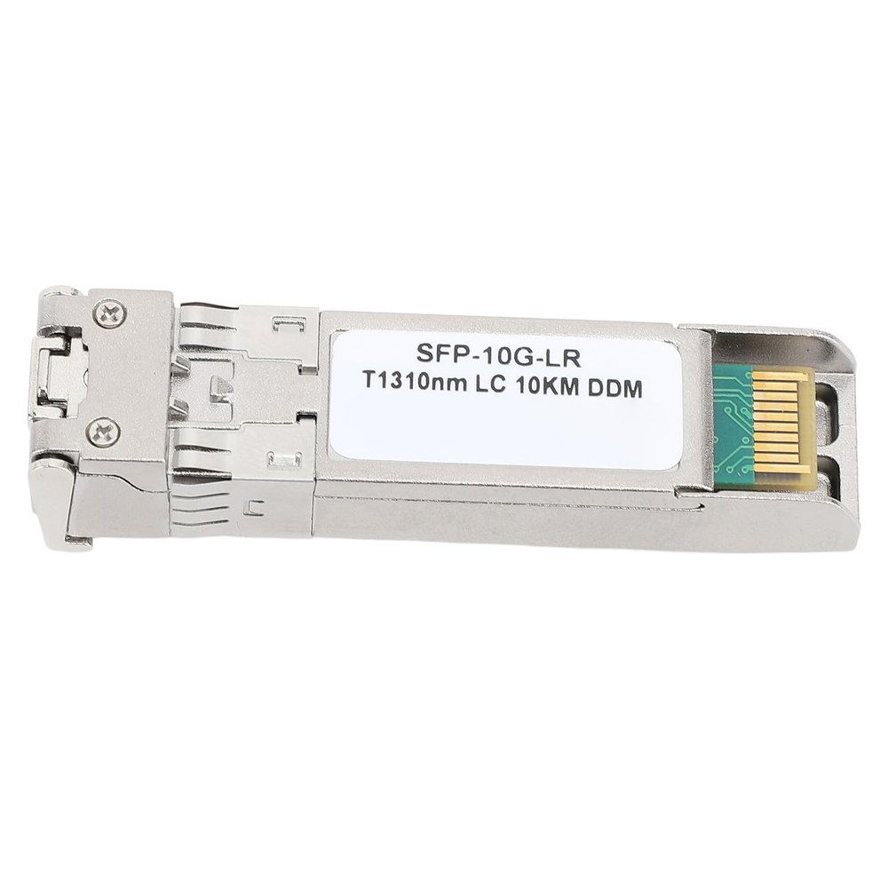 10GBase LR SFP Transceiver, 10Gbps Data Rate, 1310nm Wavelength, Up to 10km, Dual LC Single Mode Fiber, Compatible with Cisco SFP 10G LR and Other Brands