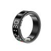 UEGFSIJRF Activity Monitoring Ring, Fitness Tracker Sleep Tracker Steps Counter with Display Lightweight Smart Wear Support iOS Android(Black,#11) view 1