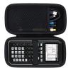 Carrying Case for TI 84 Plus CE, TI 84 Plus, TI Nspire CX II CAS, TI Nspire CX II Color Graphing Calculator, Extra Pocket for USB Cables, Manual, Pencil, Ruler view 1