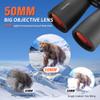 12x50 HD Binoculars for Adults, High Powered with Upgraded Phone Adapter, Clear Low Light Vision, IPX7 Waterproof & Lightweight for Bird Watching, Hunting, Outdoor Travel (12x50) view 4