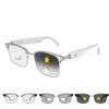 Smart Bluetooth Glasses for Women Men, Remote Shooting, Open Ear Sound Mic & Speakers, Magnetic Charging, Color-Changing Polaized Sunglasses Lenses view 1