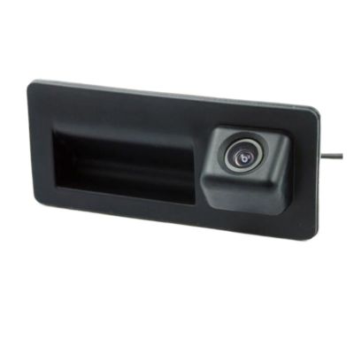 AZAXCQ Compatible with VW Tiguan I 5N B7 2007 2008 2009 2010 2011 2012~2016 2017 HD Car Trunk Handle Rear View Camera CCD Night Vision