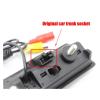 AZAXCQ Compatible with VW Tiguan I 5N B7 2007 2008 2009 2010 2011 2012~2016 2017 HD Car Trunk Handle Rear View Camera CCD Night Vision view 3