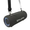 ROYAL AUDIO RAS02 Wireless Portable Bluetooth Speaker with IPX5 Waterproof Design, Bassboom Stereo Sound, TWS Pairing, 7 Hours Playtime, RGB Lights and FM Radio for Home and Outdoor Use (Black) view 1