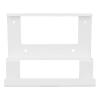 2 in 1 Router Mount, Router Mount Alloy Steel with Cable Storage for Home, RV, Boat, Office view 2