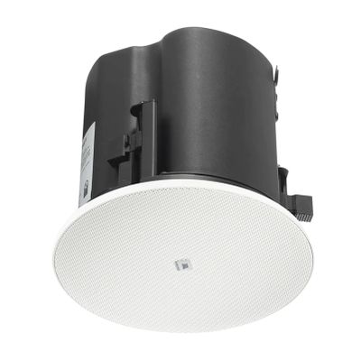 JBL Professional JBL-C424C/T 4 coaxial, 2-Way, in Ceiling, Blind-Mount Speaker, 60W, 130 conical Coverage, 1 Pair, White