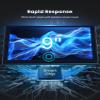 Portable Carplay Screen for Car, 9" Car Stereo Wireless CarPlay & Android Auto Touch Screen,4K Dash Cam/1080P Backup Camera/GPS Navigation/Mirror Link/Bluetooth//FM/Siri view 2